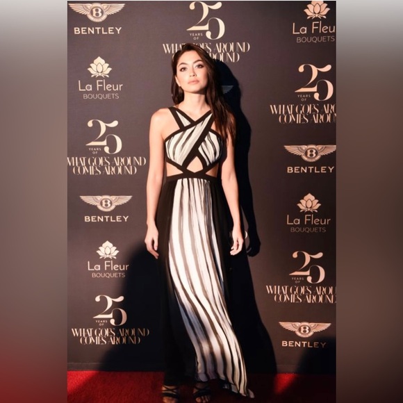 BCBG MaxAzria Cutout Malgosia Formal Evening Gown - Picture 3 of 11